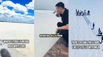 سر بحيرة الحليب في الصين الظاهرة الطبيعية التي حيرت العلماء وأثرت على البيئة المحلية 1